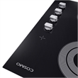 24 in. Electric Ceramic Glass Cooktop with 4 Elements Dual Zone Element