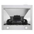 24 in. Nebula Collection Ducted Wall Mount Range Hood in Stainless Steel