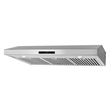 36 in. Haven Collection Ducted Under Cabinet Range Hood in Stainless Steel