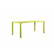 Pangea Home Miami 7-piece Modern Aluminum Frame Patio Dining Set in Green