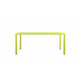Pangea Home Miami 7-piece Modern Aluminum Frame Patio Dining Set in Green
