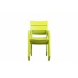 Pangea Home Miami 7-piece Modern Aluminum Frame Patio Dining Set in Green