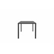 Pangea Home Miami Modern Aluminum Frame Frame Patio Dining Table in Gray