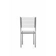 Pangea Home Breeze 7-piece Aluminum Patio Dining Set in Gray Frame/White