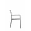 Pangea Home Breeze 7-piece Aluminum Patio Dining Set in Gray Frame/White