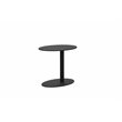 Pangea Home Sunset Modern Aluminum Frame Frame Patio Side Table in Black