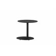 Pangea Home Sunset Modern Aluminum Frame Frame Patio Side Table in Black