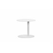 Pangea Home Sunset Modern Aluminum Frame Frame Patio Side Table in White
