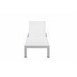 Pangea Home David 9-piece Modern Aluminum Patio Dining Set in White