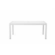 Pangea Home David 13-piece Aluminum Patio Dining Set in White