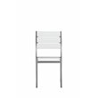 Pangea Home Roy 9-piece Modern Aluminum Patio Dining Set in White