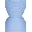 Pangea Home Bongo Modern Polypropylene Plastic Indoor/Outdoor Side Table in Blue