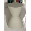 Pangea Home Bongo Modern Polypropylene Plastic Indoor/Outdoor Side Table in Gray