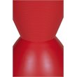 Pangea Home Bongo Modern Polypropylene Plastic Indoor/Outdoor Side Table in Red