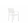 Pangea Home David 14-Piece Modern Aluminum Dining Set in White Finish