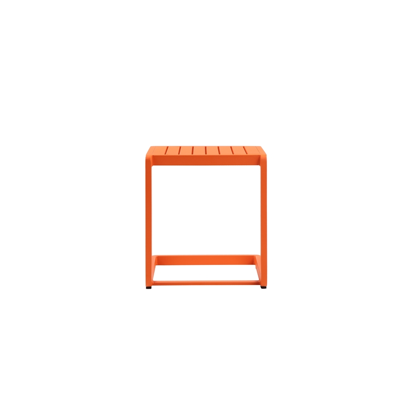 Pangea Home Chris Side Table Orange