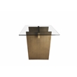 Spencer Dining Table Brass Iron