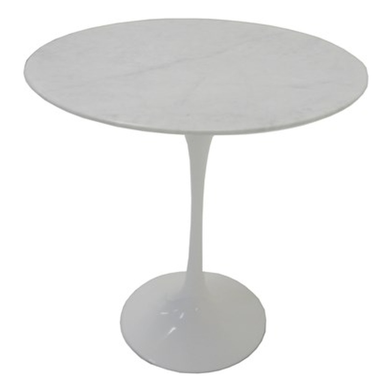 Ella Side Table Marble White
