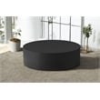 Pangea Home Spencer Round Coffee Table Black Iron