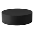 Pangea Home Spencer Round Coffee Table Black Iron