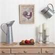 Nearly Natural Rooster Window Shutter Wall Decor in Beige