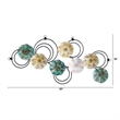 Nearly Natural 2.5ft x 1.5ft Scallop Design Metal Wall Art Decor