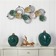 Nearly Natural 2.5ft x 1.5ft Scallop Design Metal Wall Art Decor