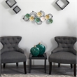 Nearly Natural 2.5ft x 1.5ft Scallop Design Metal Wall Art Decor