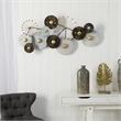 Nearly Natural 3.5ft x 2ft Urban Layered Metal Wall Art Decor in Multi-Color