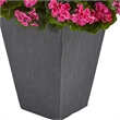 Nearly Natural Geranium Artificial Plant in Slate Planter UV Resistant