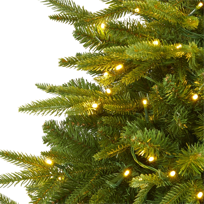 Nearly Natural 5ft Colorado Mountain Fir Natural Look Christmas Tree