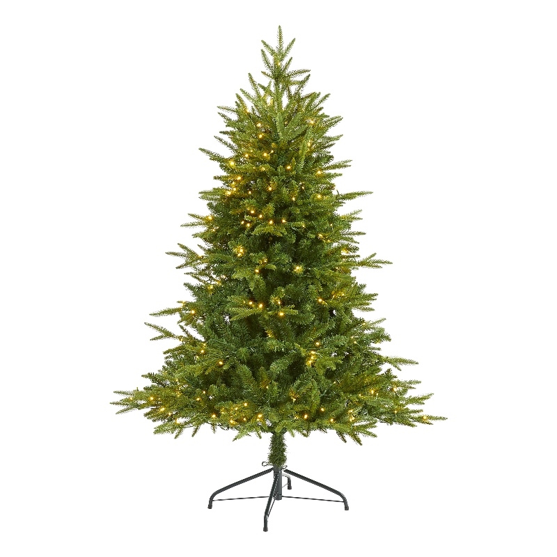 Nearly Natural 5ft Colorado Mountain Fir Natural Look Christmas Tree