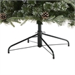 Nearly Natural 7.5ft Snowed Tipped Clermont Mixed Pine Christmas Tree