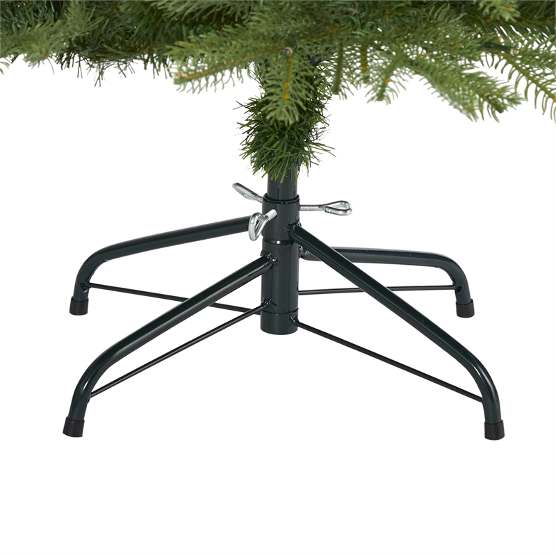 Nearly Natural 5ft Vancouver Fir Natural Look Christmas Tree with 350 Clear LED