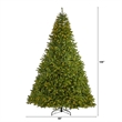 Nearly Natural 9ft Sierra Spruce Natural Look Christmas Tree w/ 1000 Clear LED