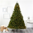 Nearly Natural 9ft Sierra Spruce Natural Look Christmas Tree w/ 1000 Clear LED