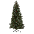 Nearly Natural 6ft Snow Tipped Portland Spruce Christmas Tree