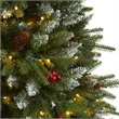 Nearly Natural 6ft Snow Tipped Portland Spruce Christmas Tree