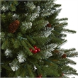 Nearly Natural 6ft Snow Tipped Portland Spruce Christmas Tree