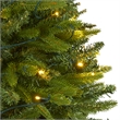Nearly Natural 5ft Sun Valley Fir Artificial Christmas Tree w/ 200 Clear LED