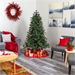 Nearly Natural 6ft Snowed Tipped Clermont Mixed Pine Christmas Tree w/ 250 LED
