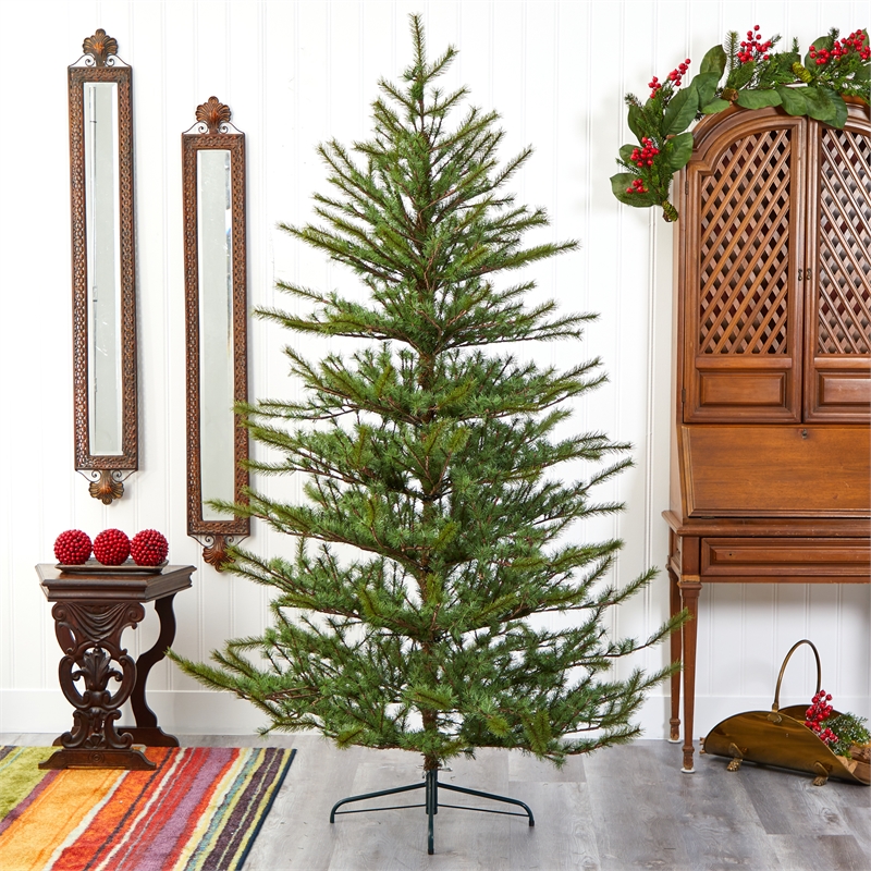 Nearly Natural 7ft Vancouver Mountain Pine Christmas Tree