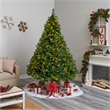 Nearly Natural 8ft West Virginia Full Bodied Mixed Pine Christmas Tree w/700 LED