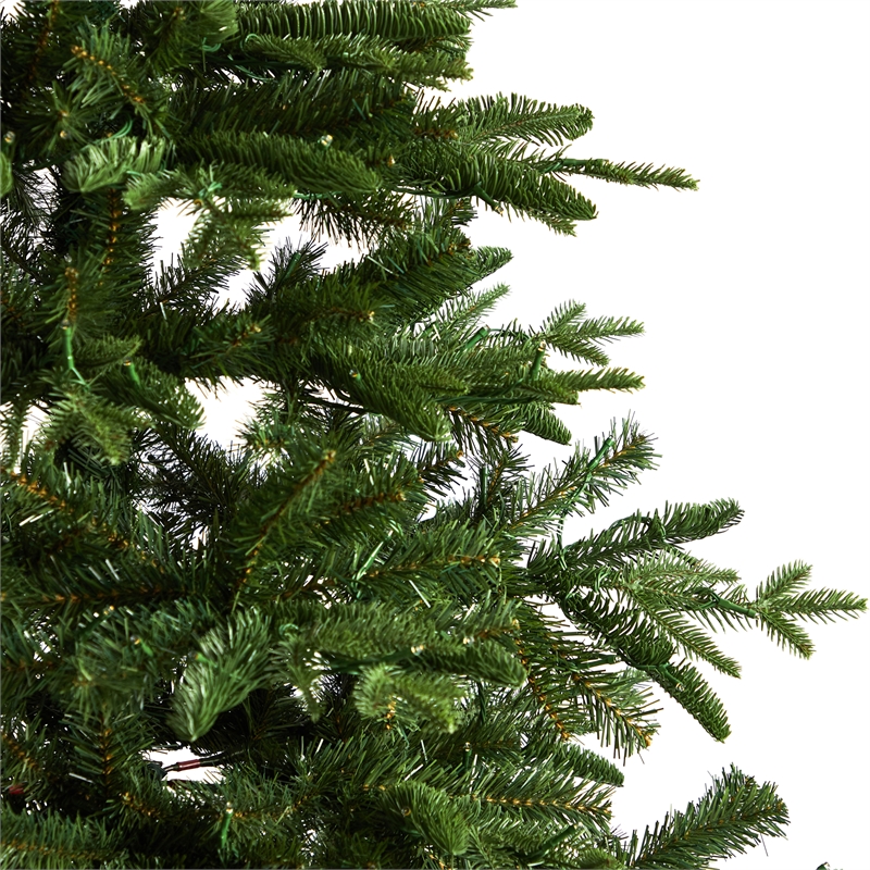 Nearly Natural 7ft Montreal Spruce Christmas Tree w/ 650 Warm White LED