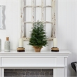 Nearly Natural 2ft Artificial Christmas Tree in Burlap Base w/ 35 Warm White LED