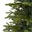 Nearly Natural 8ft Belgium Fir Natural-Look Green Christmas Tree