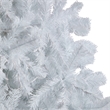 Nearly Natural 9ft White Christmas Tree with 650 LED Lights in White