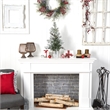 Nearly Natural 2ft Frosted Pre-Lit Green Christmas Tree w/ Pinecones in Planter