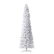 Nearly Natural 13ft Slim White Christmas Tree with 1350 Warm White LED Lights