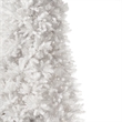 Nearly Natural 13ft Slim White Christmas Tree with 1350 Warm White LED Lights
